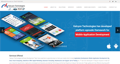 Desktop Screenshot of halcyontek.com
